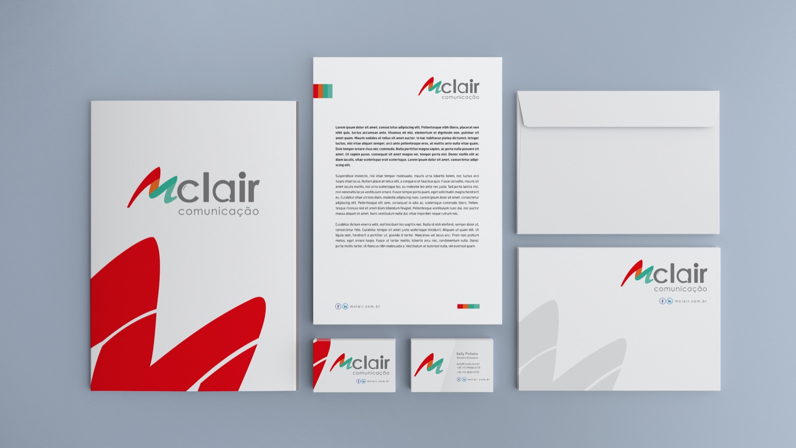 Mclair branding