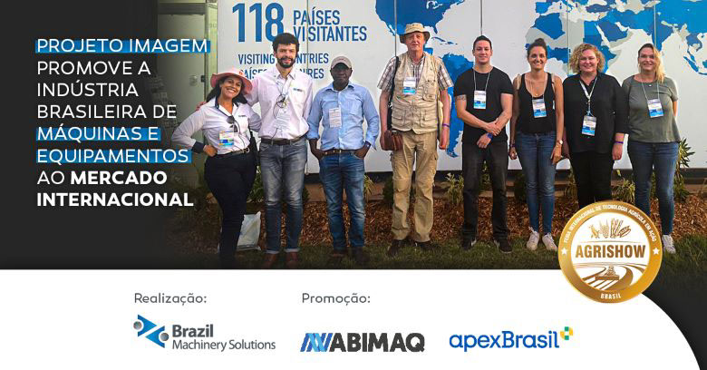Agrishow 2022: Projeto Imagem promove a indústria brasileira de máquinas e equipamentos ao mercado internacional