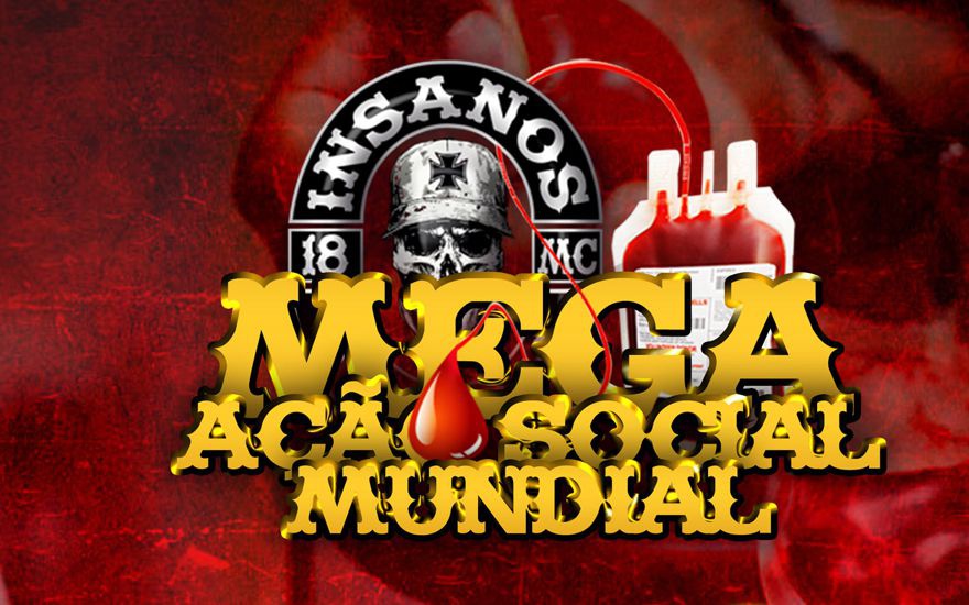 Moto clube brasileiro promove campanha mundial de doação de sangue